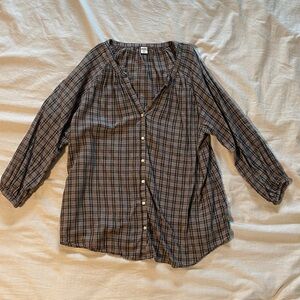 Black/grey/pink Old Navy top